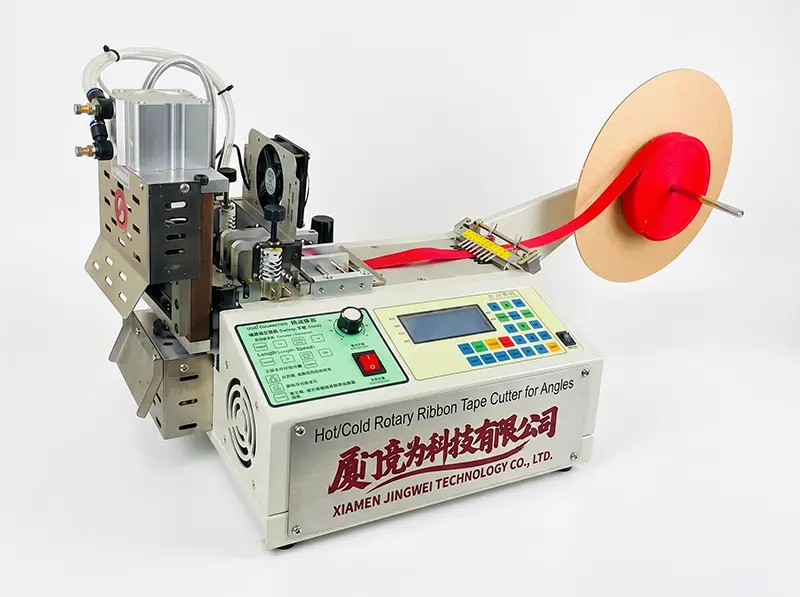 WPM-919X 熱/冷旋轉式緞帶裁切機 | 高效自動化線束加工設備