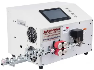 25mm²自動線材切割剝皮彎折機 三合一多功能加工 WPM-25ZWJ