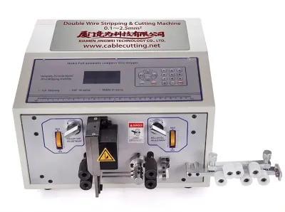 雙線自動送料剝皮機 高效電線加工 型號 WPM-09F - 自動剝線機