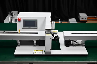 1米雙邊引線膠帶繞線機 觸控操作 適用Ф3-25mm線徑 JW-303KL-1米 Thumb
