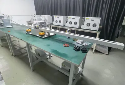 1米雙邊引線膠帶繞線機 觸控操作 適用Ф3-25mm線徑 JW-303KL-1米 Thumb