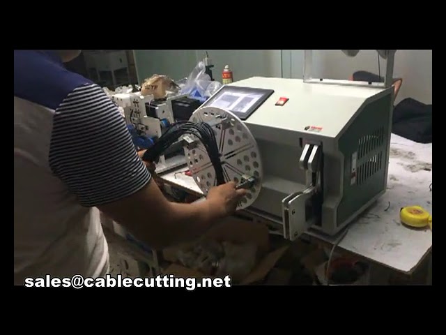 WPM-212 電纜繞線與綑紮機｜高效自動化線材加工設備