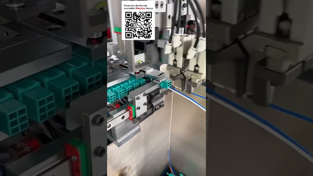 全自動端子壓著機附 Housing 插入功能｜智慧製造自動化設備