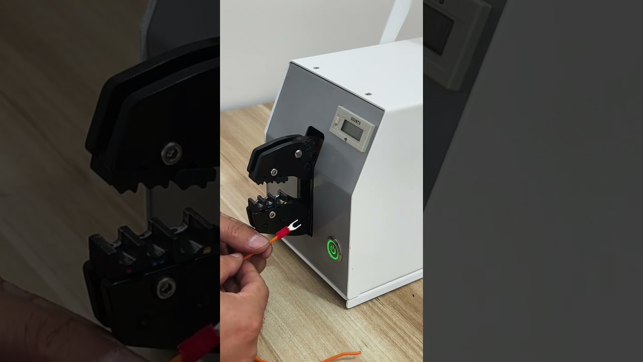65EC 電動端子壓接機｜小巧強勁，工廠自動化首選 #機器 #工廠