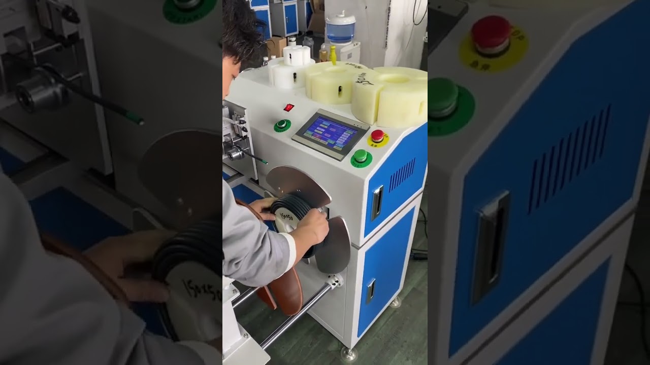多功能自動繞線機｜整齊纏繞與精準計米，提升產線效率