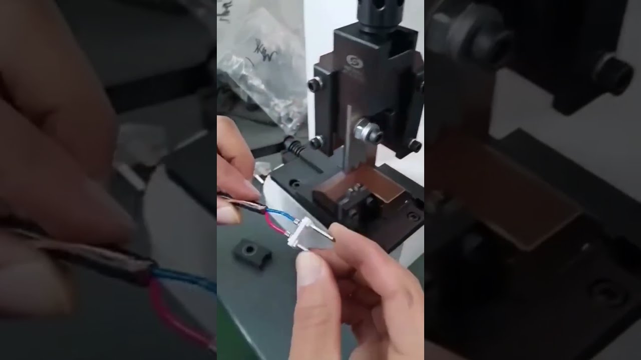 2T端子機 + 單粒模具 實際運作設備實拍 #工廠 #機械