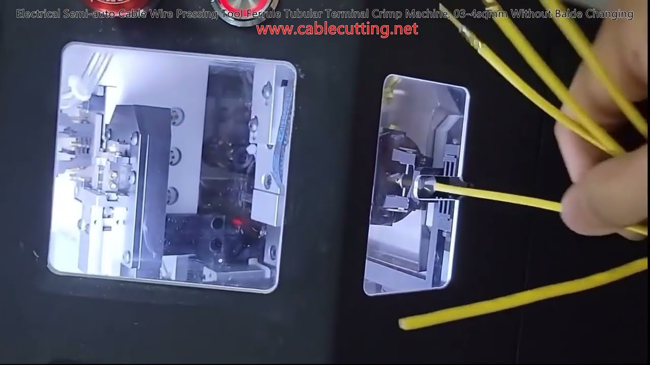 半自動電線壓接機｜端子鉗｜套管端子壓著工具