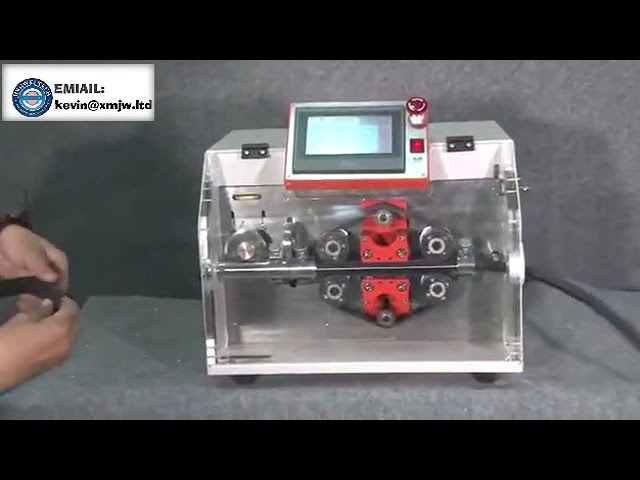 動力型波紋管裁切機｜精密側縫切割，提升線束自動化效率