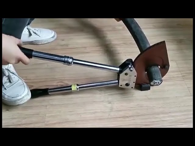 工業級電纜剪｜厚電線快速棘輪剪線鉗 便攜省力