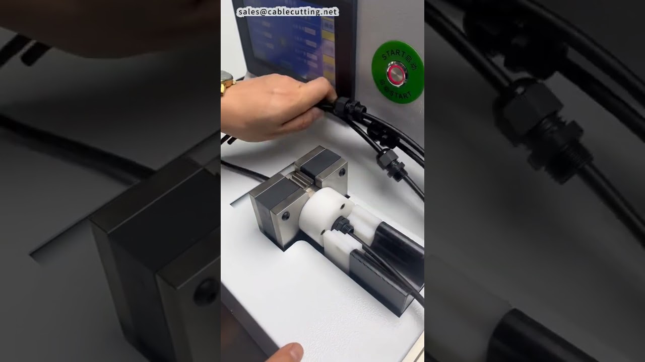 雙頭線材專用螺母鎖緊機｜工廠自動化新利器 #工廠 #機械