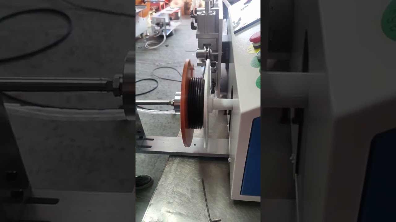 精密計量自動推板繞線機｜一年保固｜高效線材包裝自動化