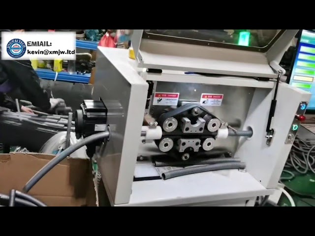 伺服旋轉視覺10-45mm管材切割機｜客製化切管、開槽與沖孔一體機
