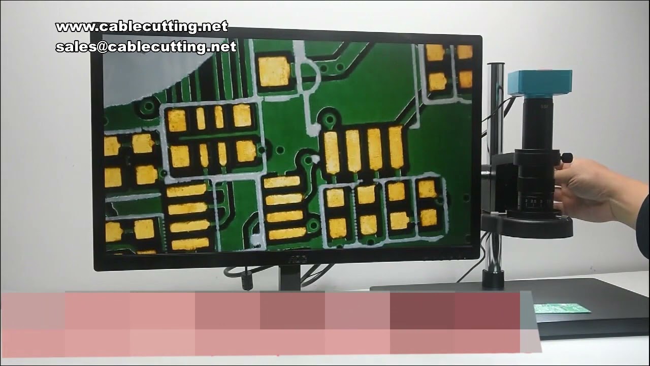 4K高畫質顯微鏡｜專用測量工業相機｜數位光學檢測維修設備