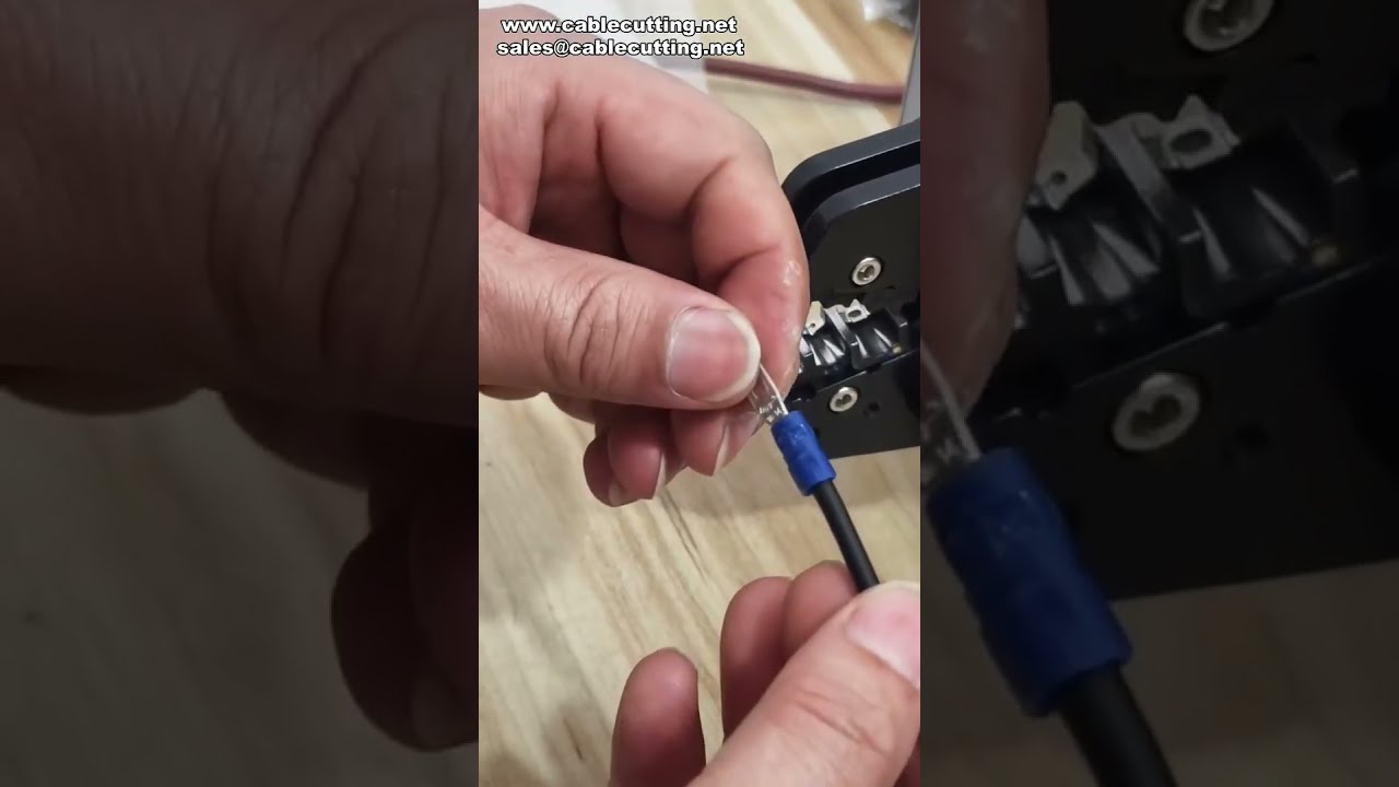 多功能氣動端子壓接機｜適用多種端子測試與壓接 #工廠 #機械