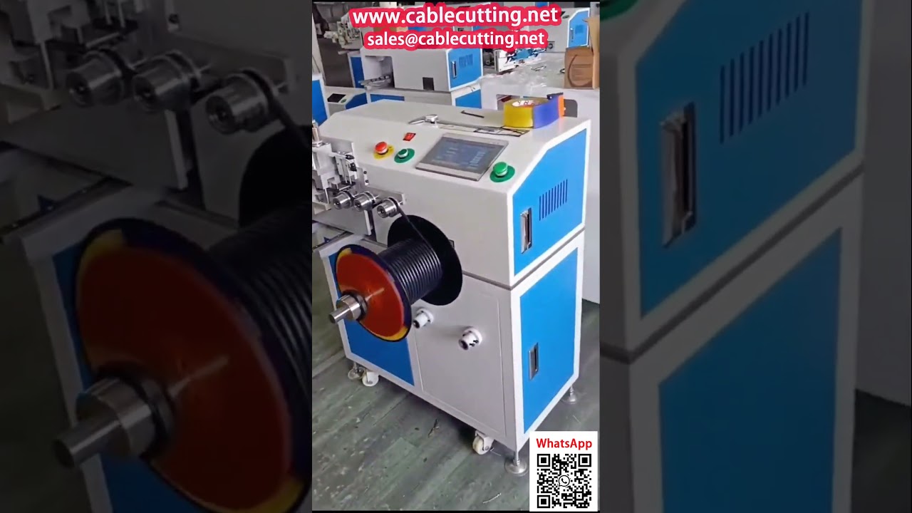 電線電纜自動繞線機｜附米數計數器，精準繞線包裝