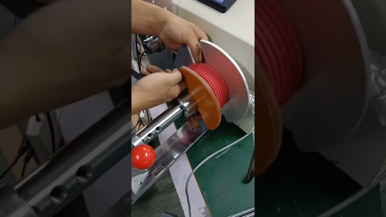 電線與電纜往復式繞線機 #工廠 #機械設備