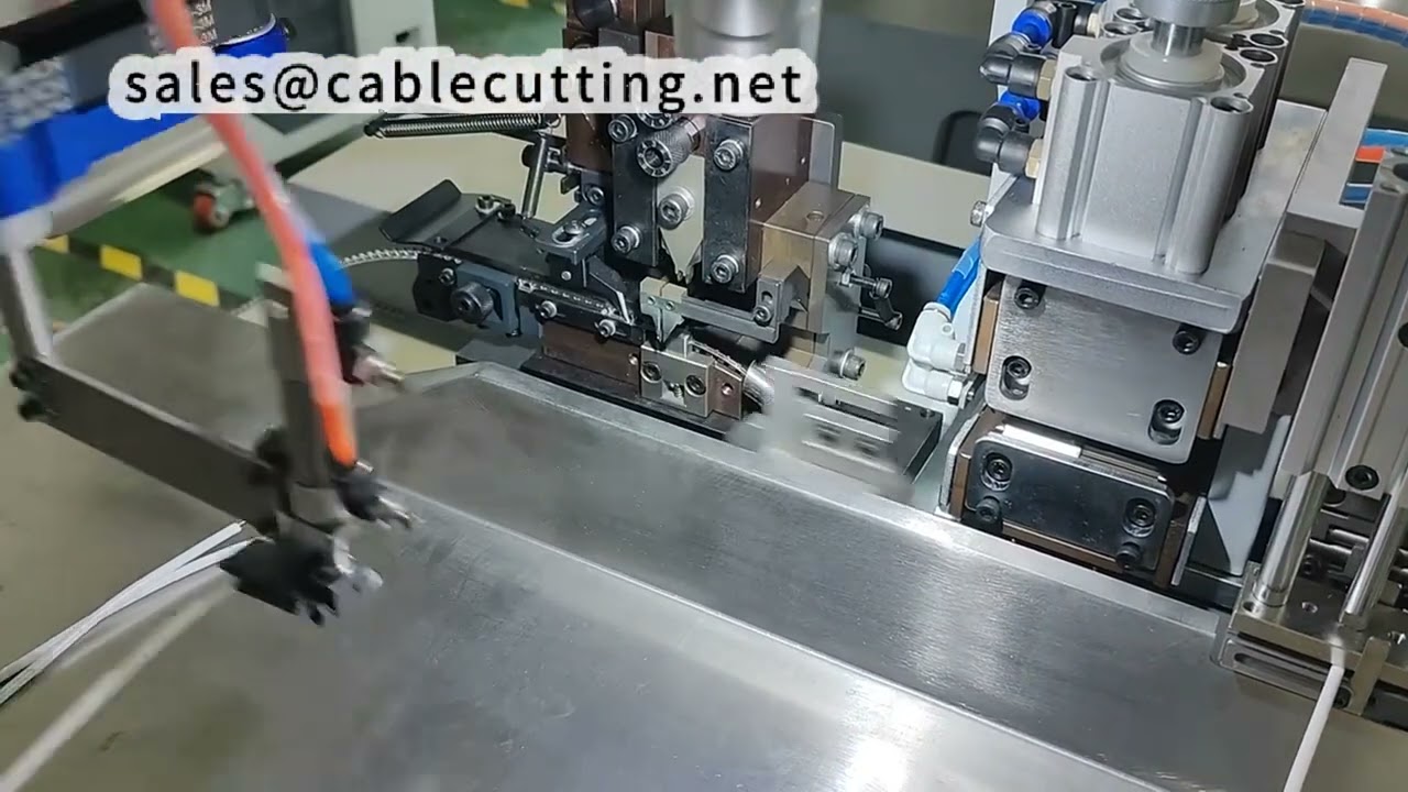 多芯線剝線壓接機｜圓形外皮與排線專用｜高效自動化線材加工