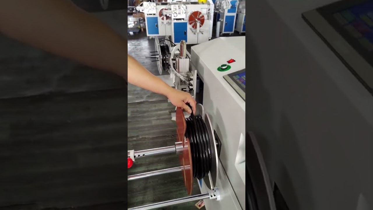 多功能自動盤管機｜快速盤管、精準裁切、穩定捆紮，適用多種管徑