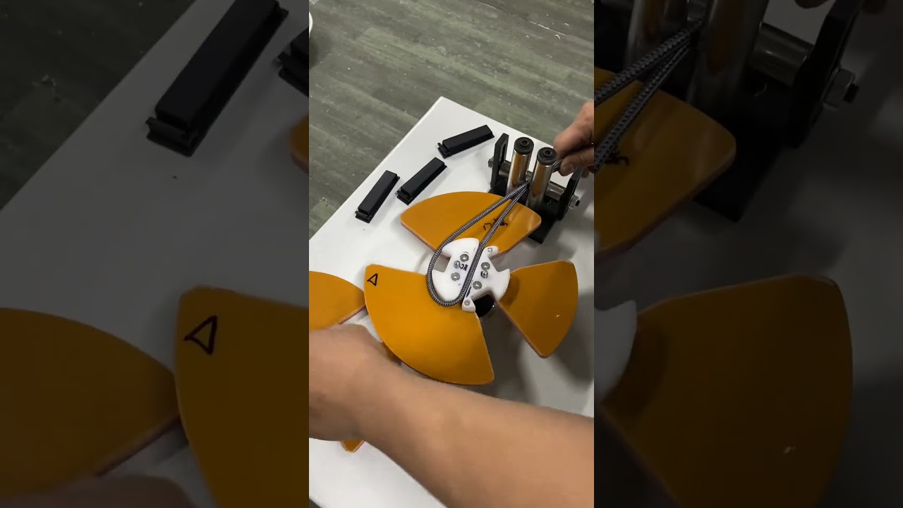 半自動扁圓線圈繞線機｜數據線加工必備 #工廠 #機械設備