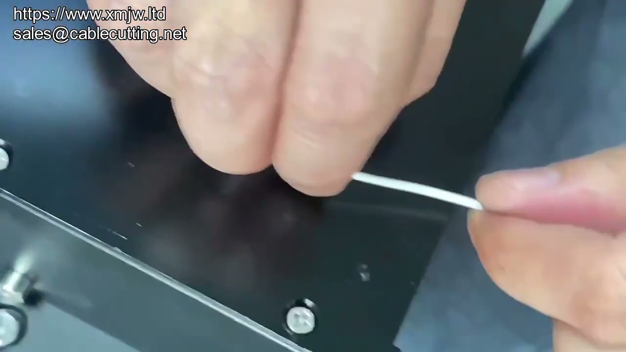 雷射剝線機｜鋁箔屏蔽層精準剝離設備｜高效自動化線纜加工