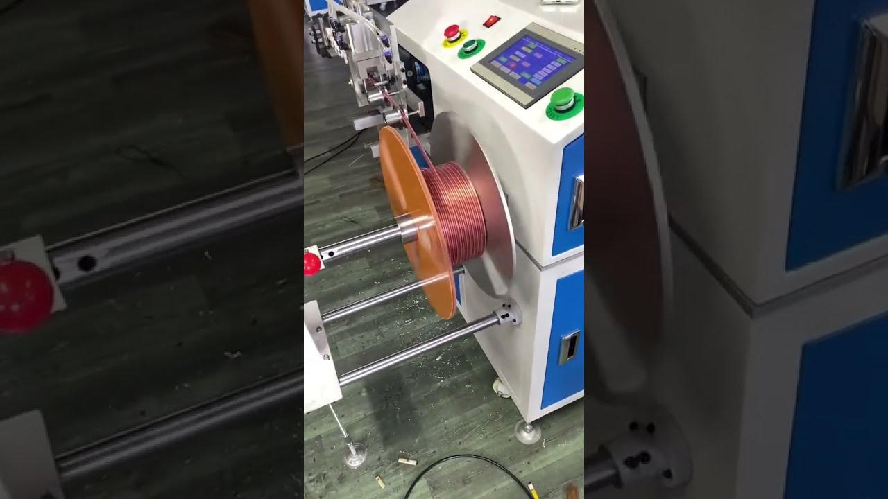 精準計米裁切｜喇叭線自動繞線機，整齊分類提升效率