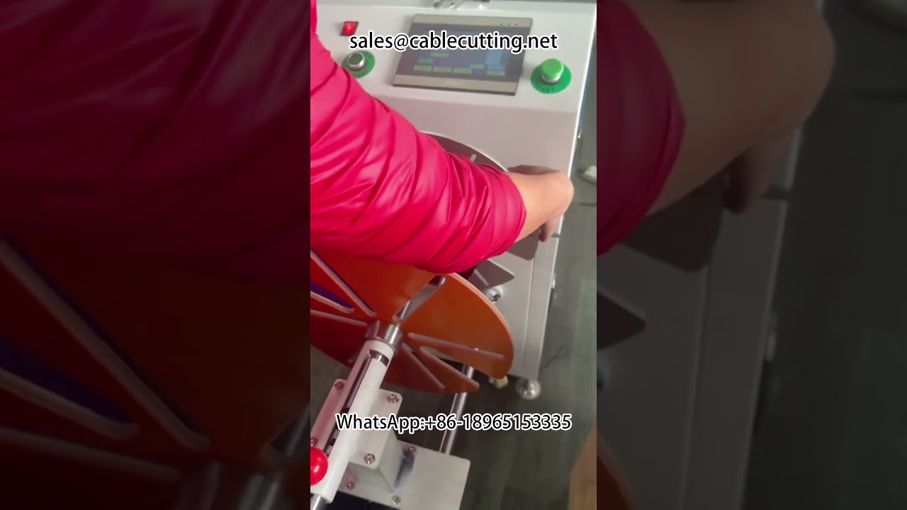 滴灌管自動計米綑紮機｜高效率繞線包裝設備