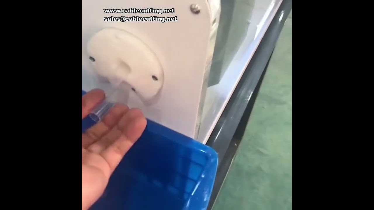 1000W 工業級波紋管切割機｜4-32mm 直徑｜5-9999mm 長度｜塑膠管自動裁切設備