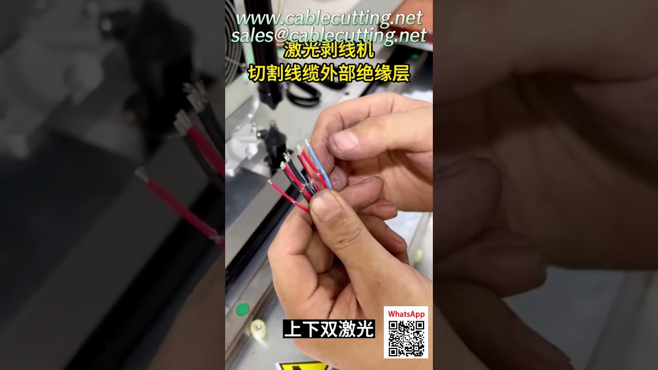 CO2雙頭雷射剝線機 ±0.1mm高精度 零損傷剝線