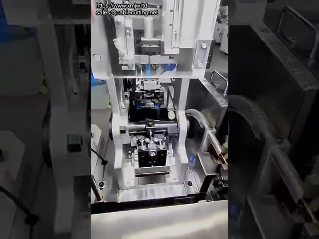 全自動雙頭端子壓接機｜防水塞插入一體機，提升產線效率