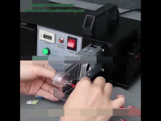 全自動剝線壓著機｜電線端子壓接工具｜高效能電動壓線機