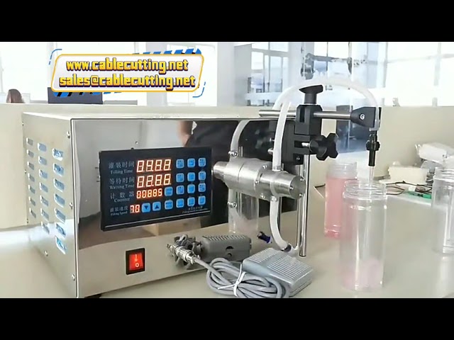 單頭/雙頭/四頭磁力泵液體填充機｜洗潔精、肥皂、乳液自動灌裝設備