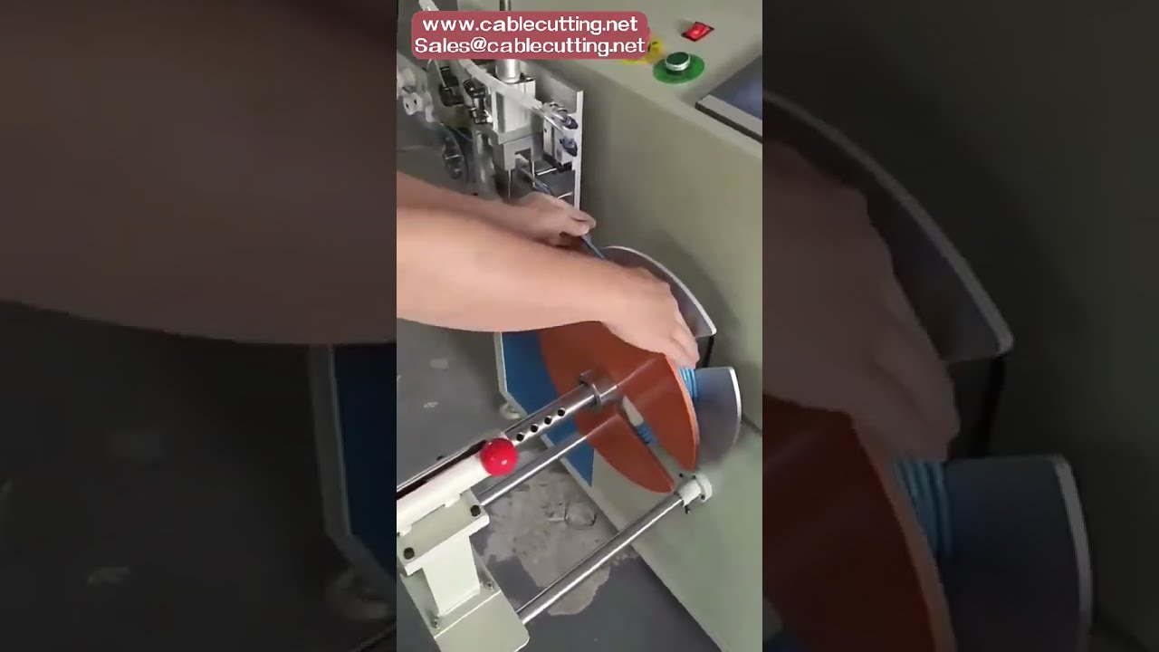 自動繞線綁線機｜線徑1-20mm測量裁切纏繞設備