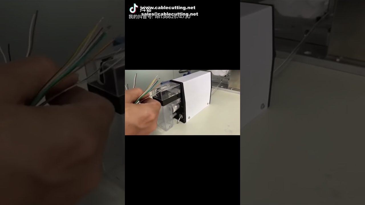 高精度0.03-2mm²感應式氣動剝線機｜1-20mm PVC/PC單芯線自動剝皮設備