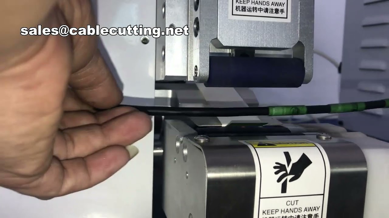 滾貼式電線標籤機｜高速自動化線材標示設備