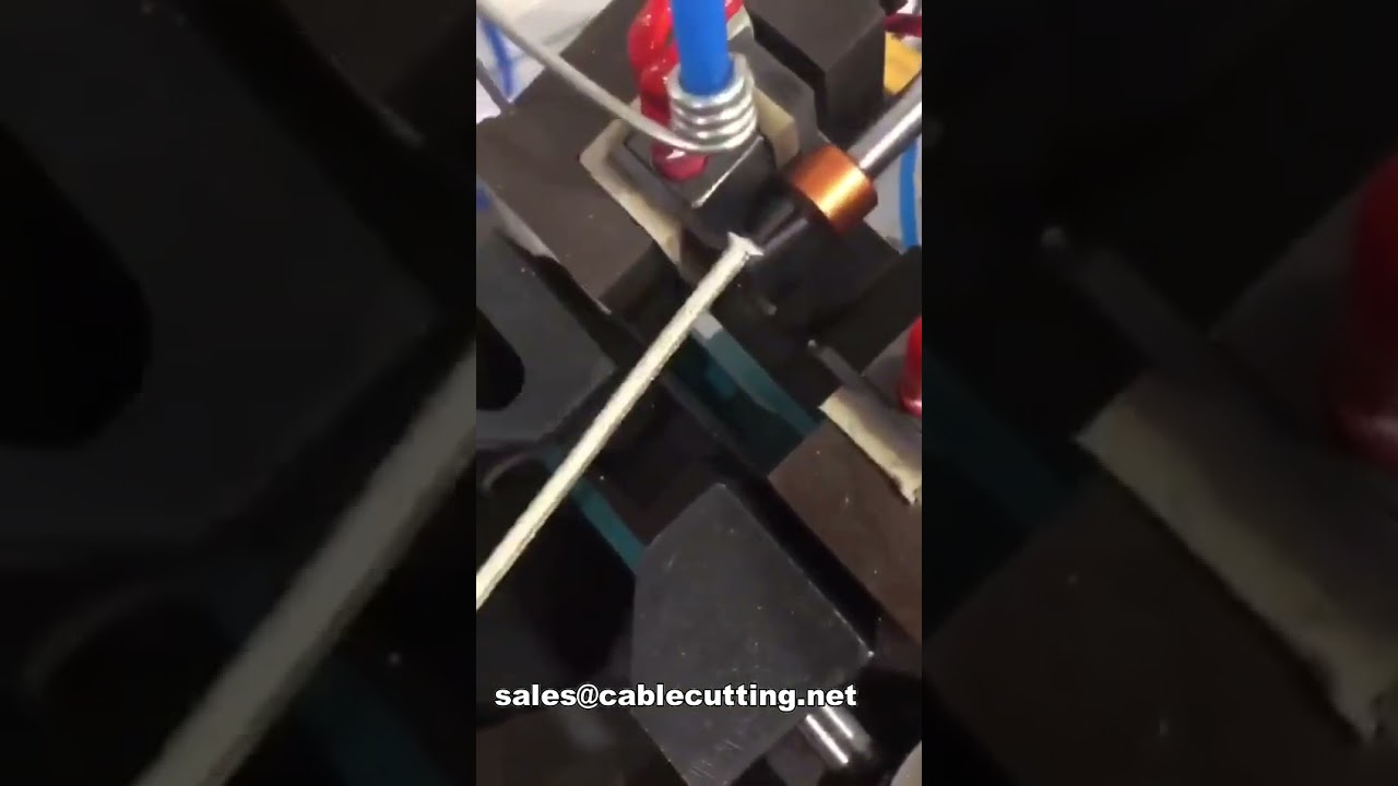 氣動編織線熱剝機 WPM-305R｜高效自動化線材加工設備