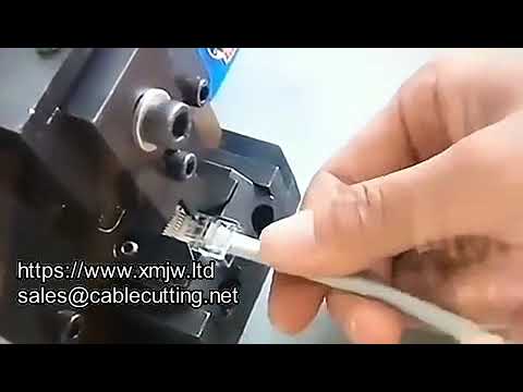 WPM PC RJ45 網路線組裝機｜光纖接續機｜電話線與網路線製造機