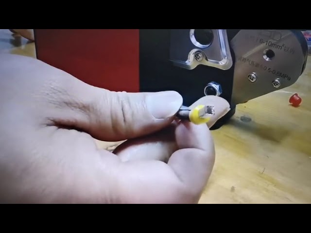 氣動管形端子壓接機 T6-4｜高效自動化端子壓接設備