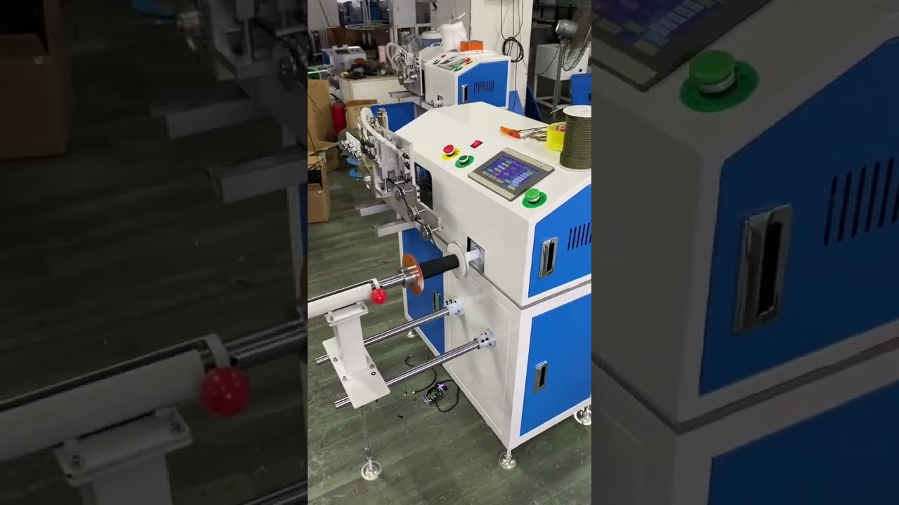 精準計量與快速收線｜傘繩與安全繩自動化繞線機，操作簡單高效率