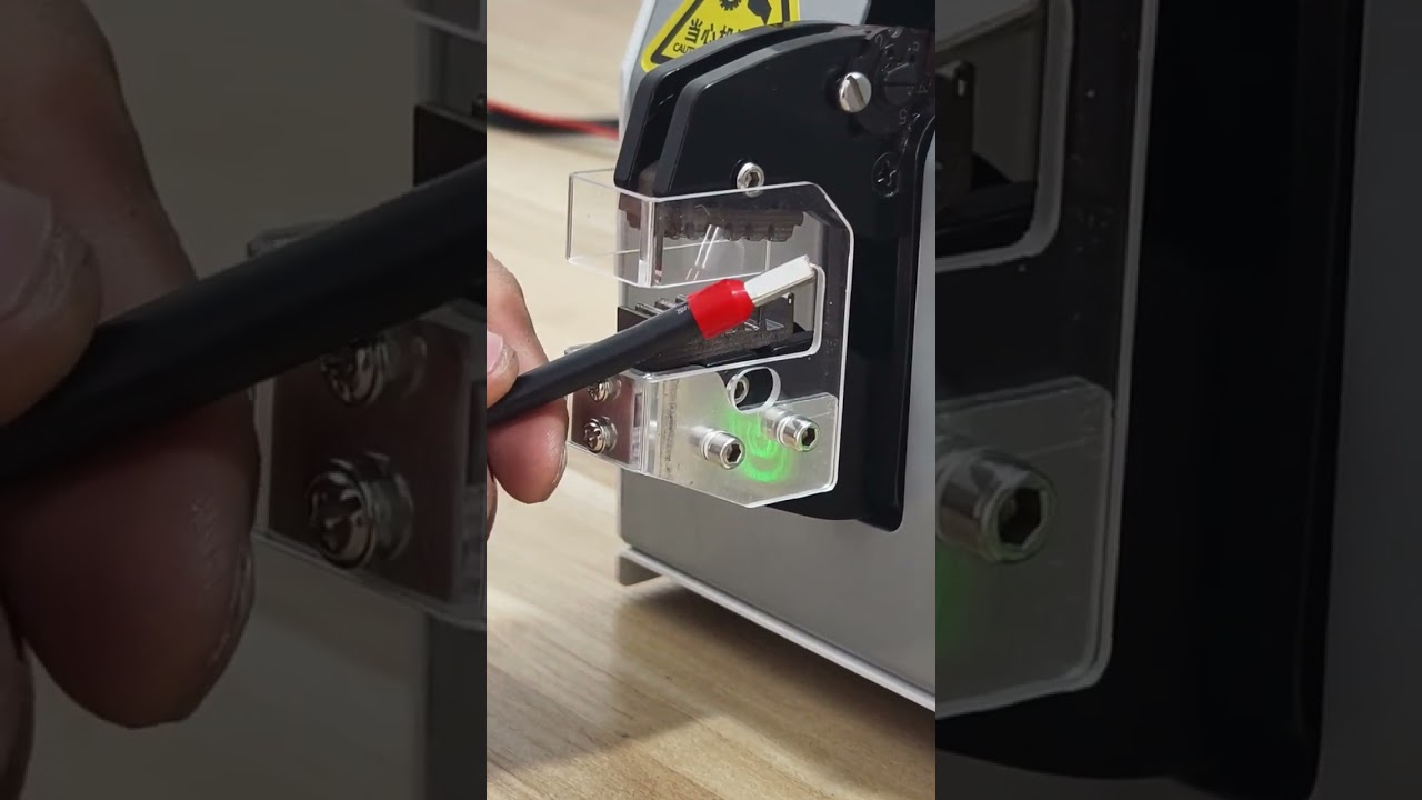 65EC 電動端子壓接機｜管型端子壓接測試｜工廠自動化設備