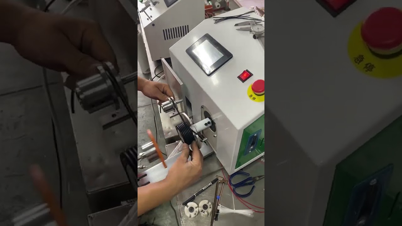 自動分類繞線機｜整齊收線+自動停止+氣動上蓋，工廠效率再升級