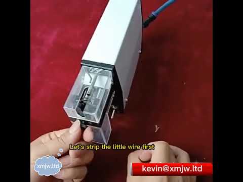 感應式氣動剝線機操作教學｜高效自動化剝線步驟與技巧