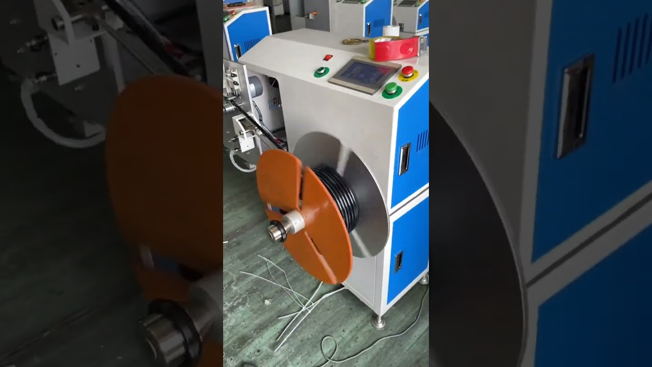 自動計數、分類、裁切與盤管一體機｜1mm-16mm PVC橡膠管材加工設備