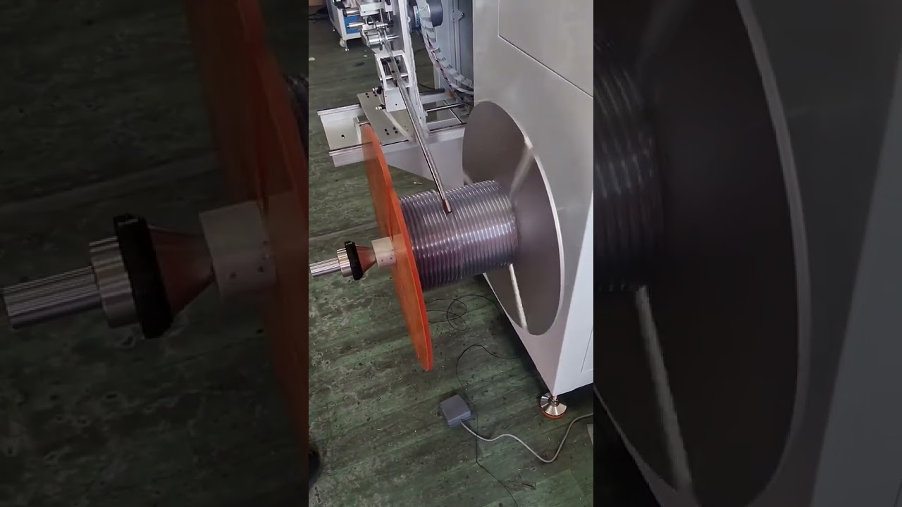 精密計量裁切管材捲繞機｜可調速整齊收捲，適用多種管材