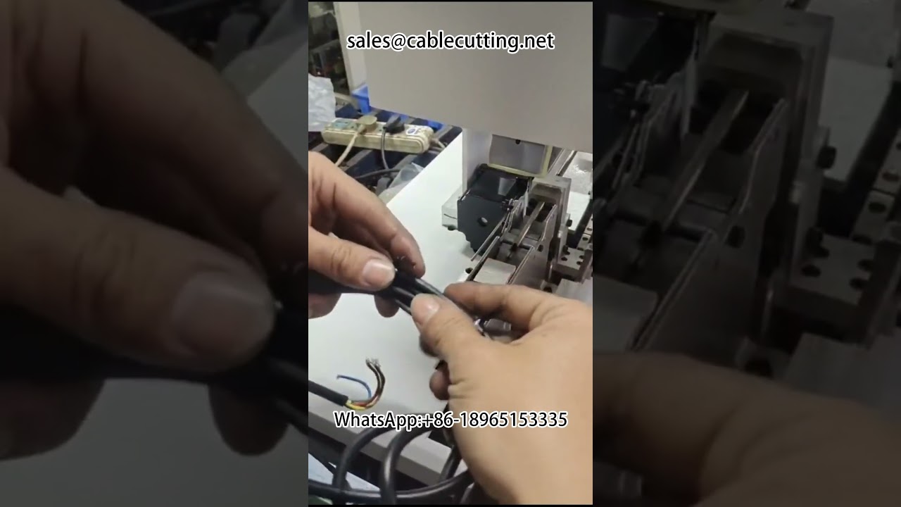 現場操作｜全自動無芯線束捆紮機 #捆紮機 #線束加工