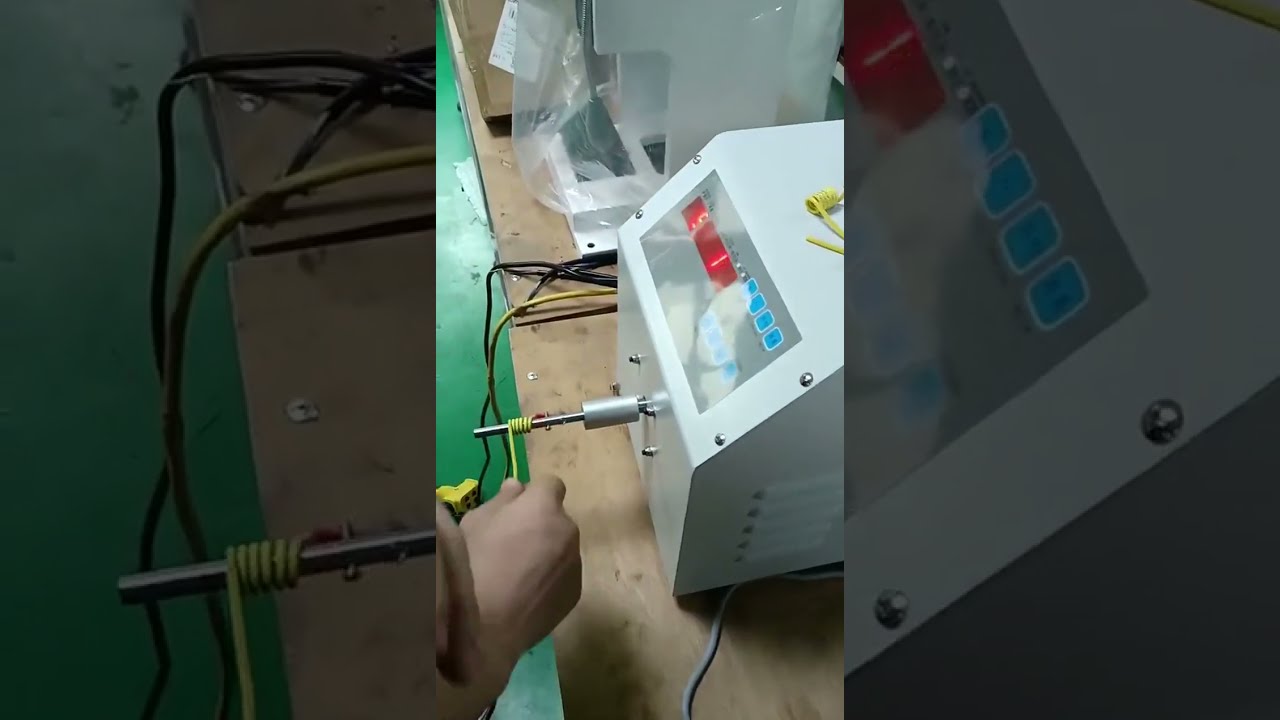 客製化治具繞線機｜將硬線精準繞成螺絲形狀 #工廠 #機械