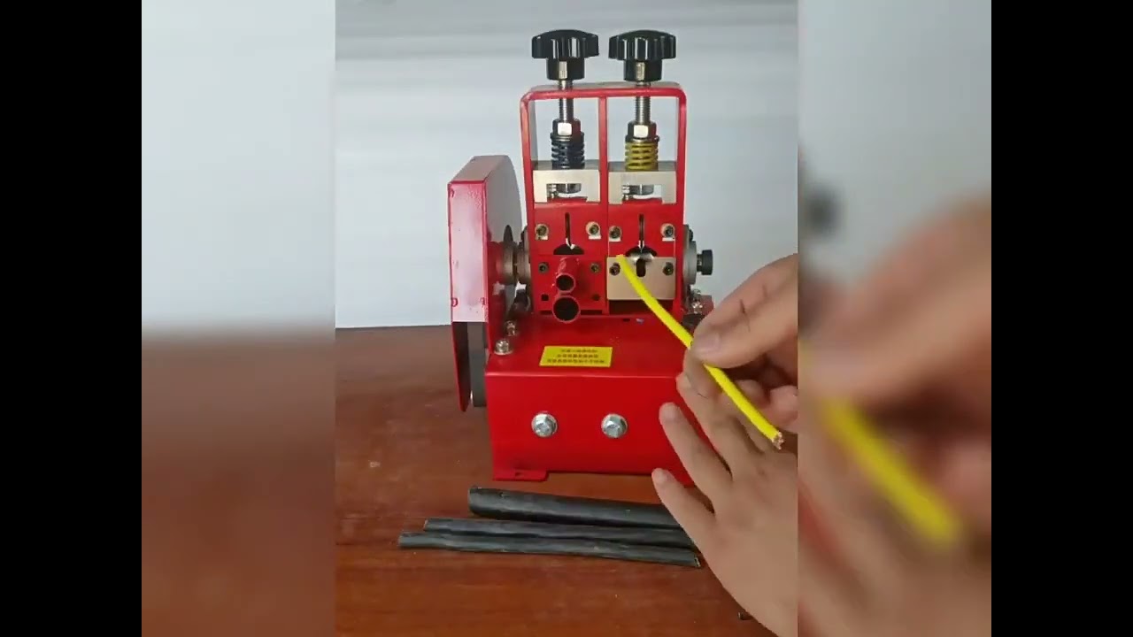迷你電動手動兩用剝線機｜廢銅電纜剝皮器｜附刀片高效剝線