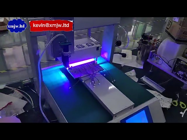 XYZ三軸平台UV膠點膠機｜自動化精密塗膠與瞬間固化