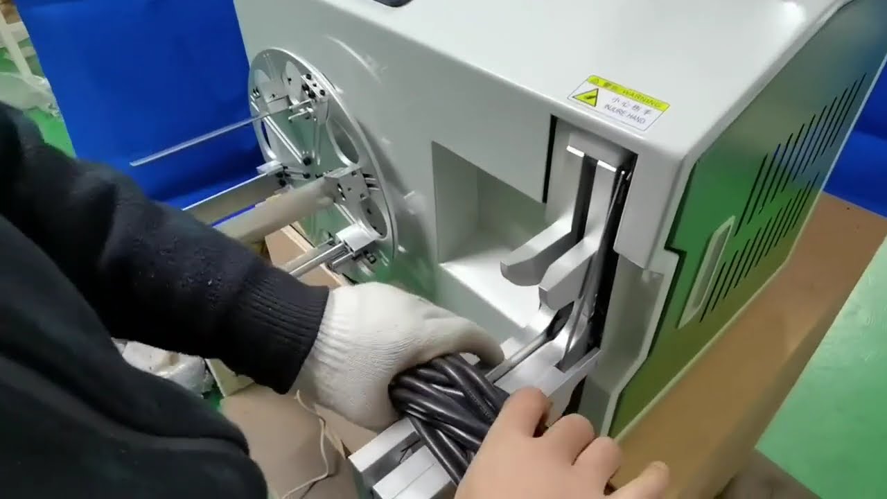 4080mm 自動繞線綑紮機 | 高效線圈包裝解決方案