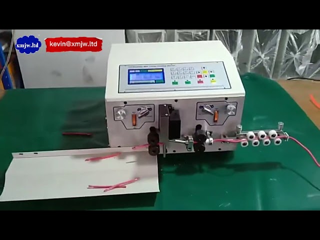 全自動THHN TFFN電線剝皮裁切機｜高效線束加工設備