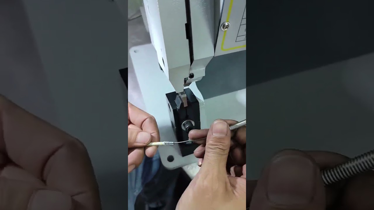 3T銅帶機實拍！5mm鋼帶壓接全過程 #工廠設備 #機械 #工具